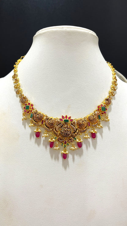 Saravana Jewellers 12.182gms NECKLACE 22K Yellow Gold