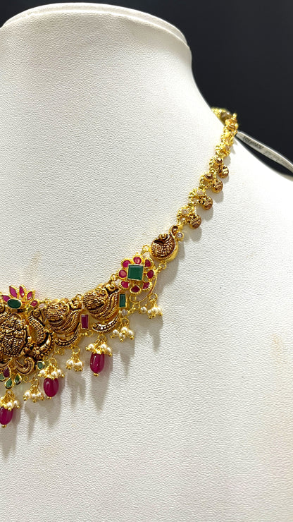 Saravana Jewellers 12.182gms NECKLACE 22K Yellow Gold