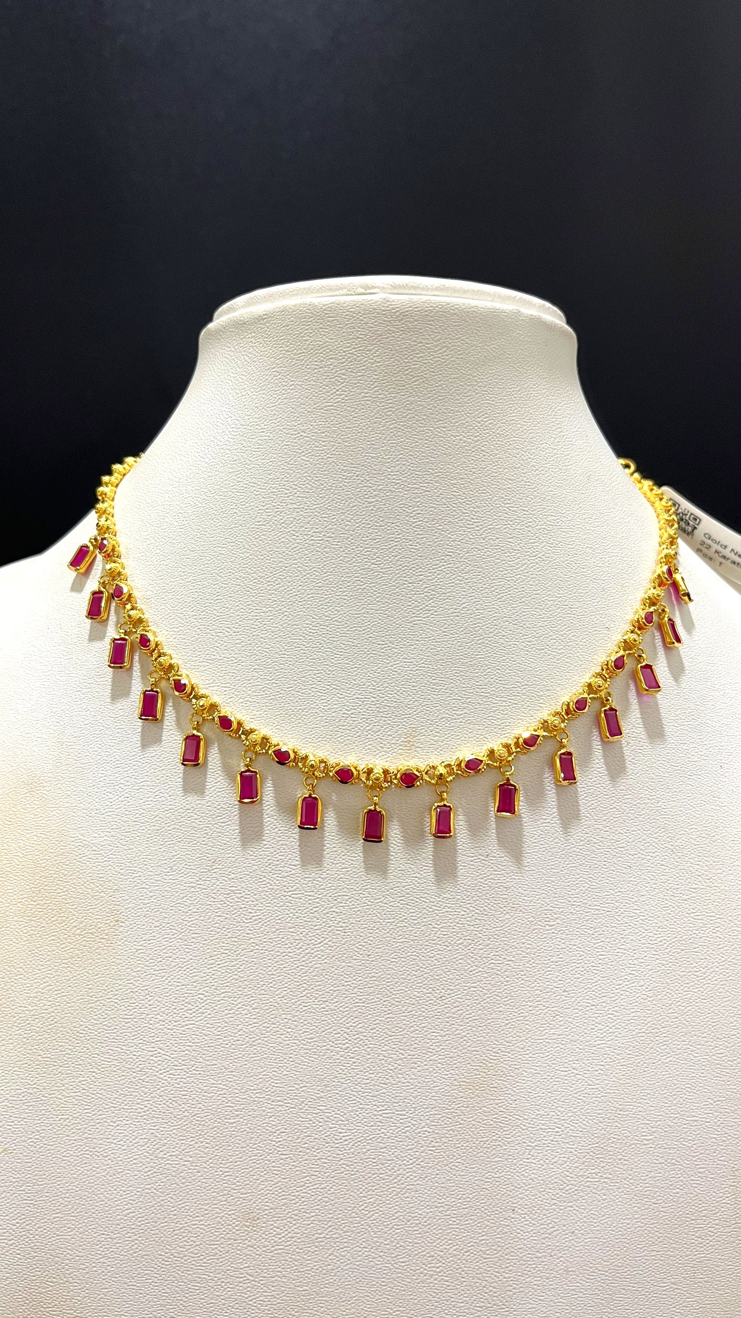 Saravana Jewellers 8.506gms NECKLACE 22K Yellow Gold