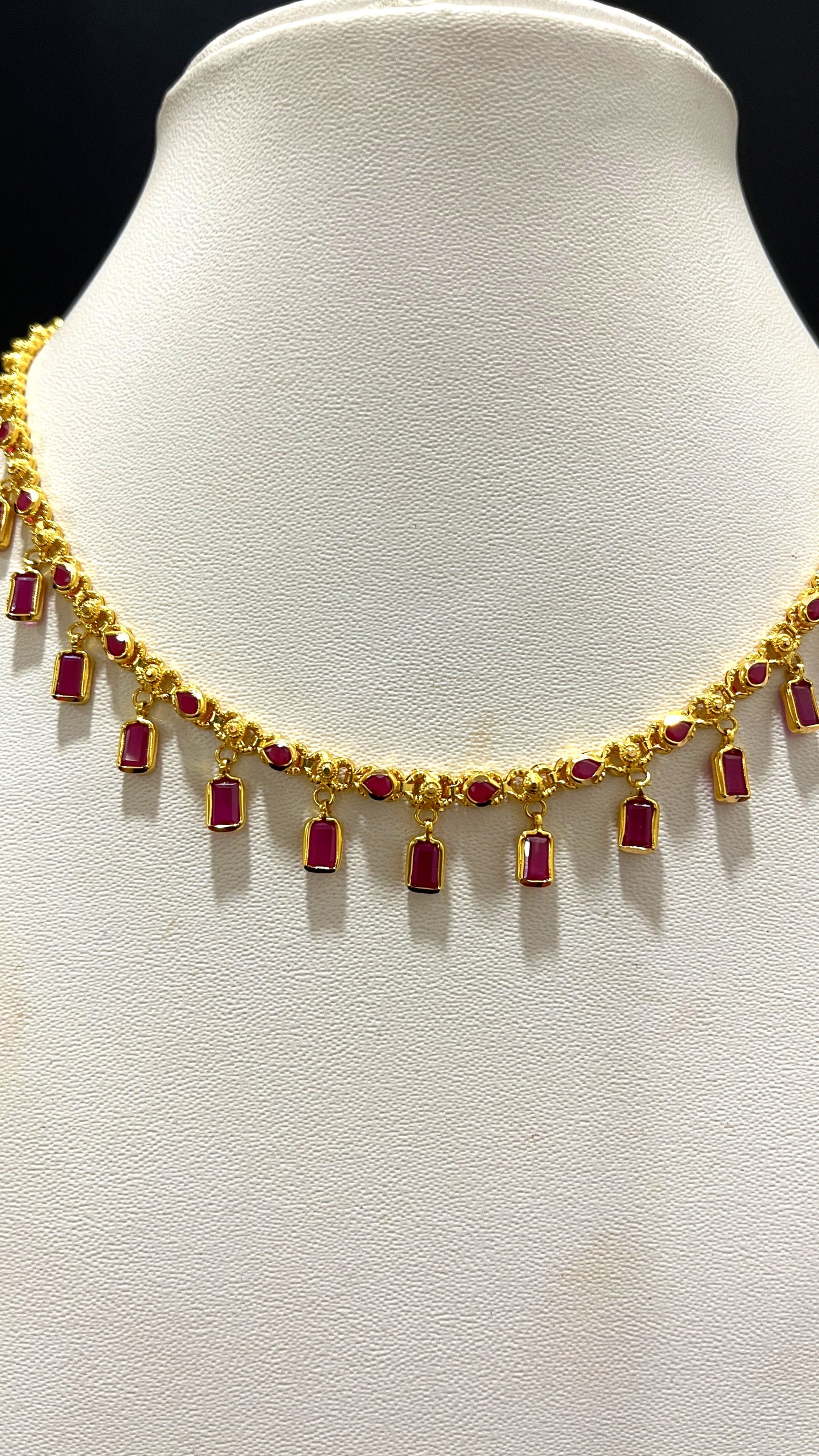 Saravana Jewellers 8.506gms NECKLACE 22K Yellow Gold
