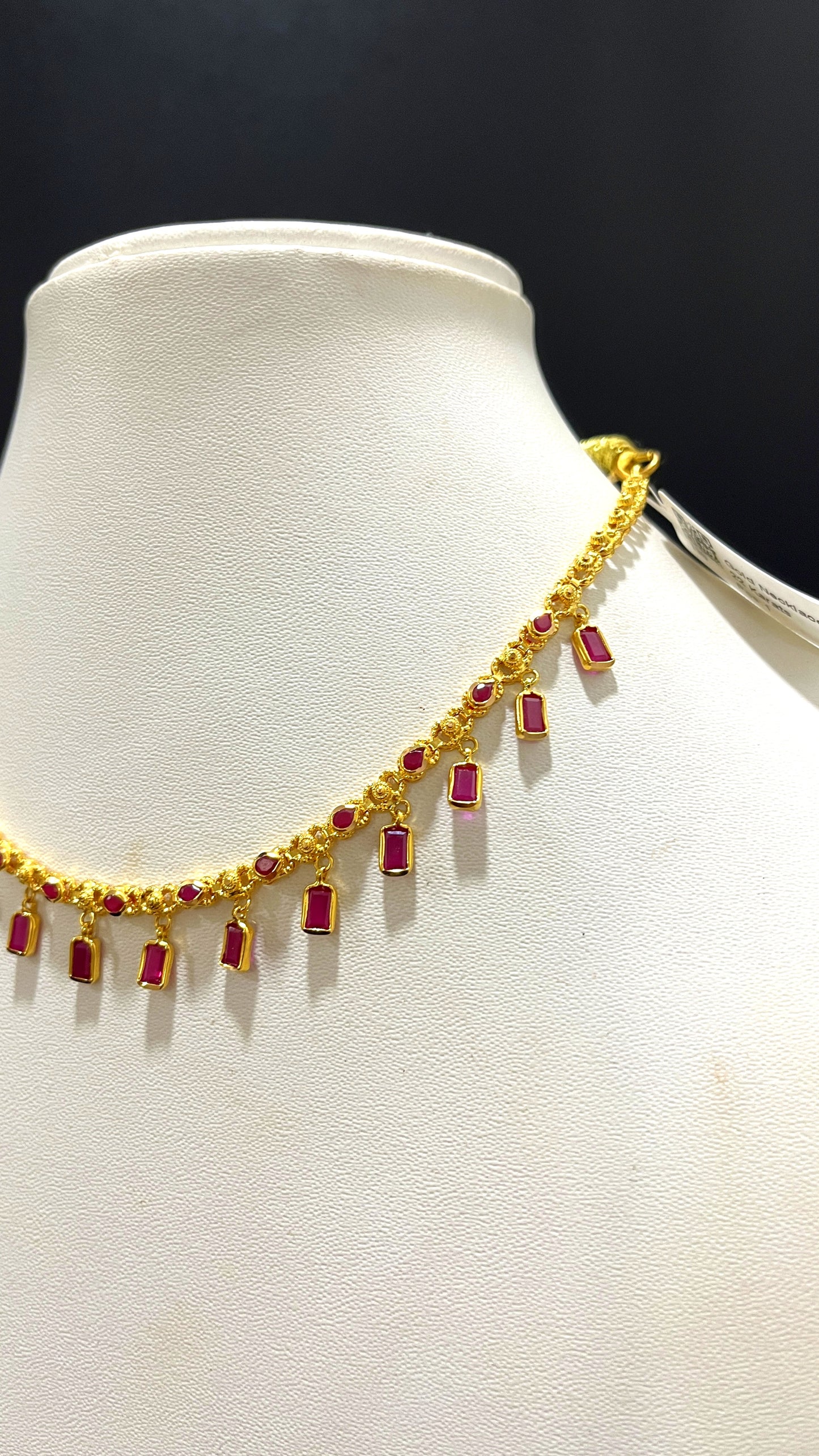 Saravana Jewellers 8.506gms NECKLACE 22K Yellow Gold