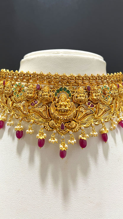 Saravana Jewellers 23.672gms CHOKER 22K Yellow Gold