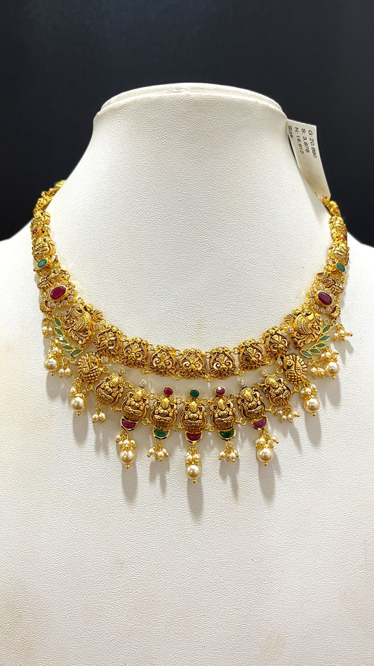 Saravana Jewellers 16.912gms NECKLACE 22K Yellow Gold