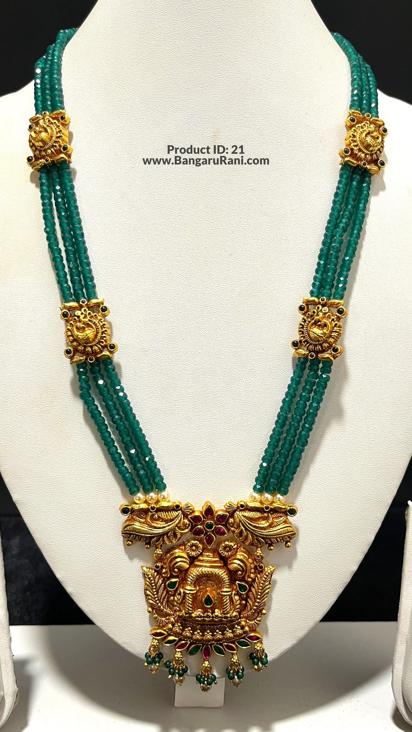 Saravana Jewellers 35.3gms SILVER HARAMS 916 Nakshi