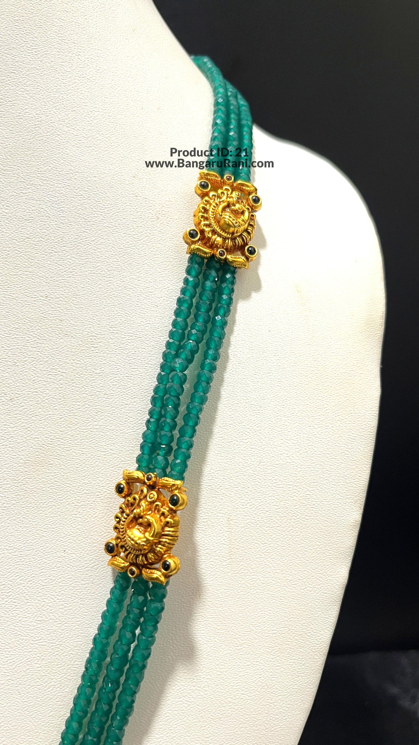 Saravana Jewellers 35.3gms SILVER HARAMS 916 Nakshi