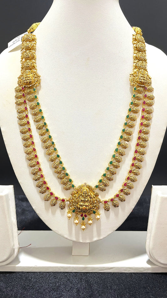 Saravana Jewellers 37.656gms HARAMS 22K Yellow Gold