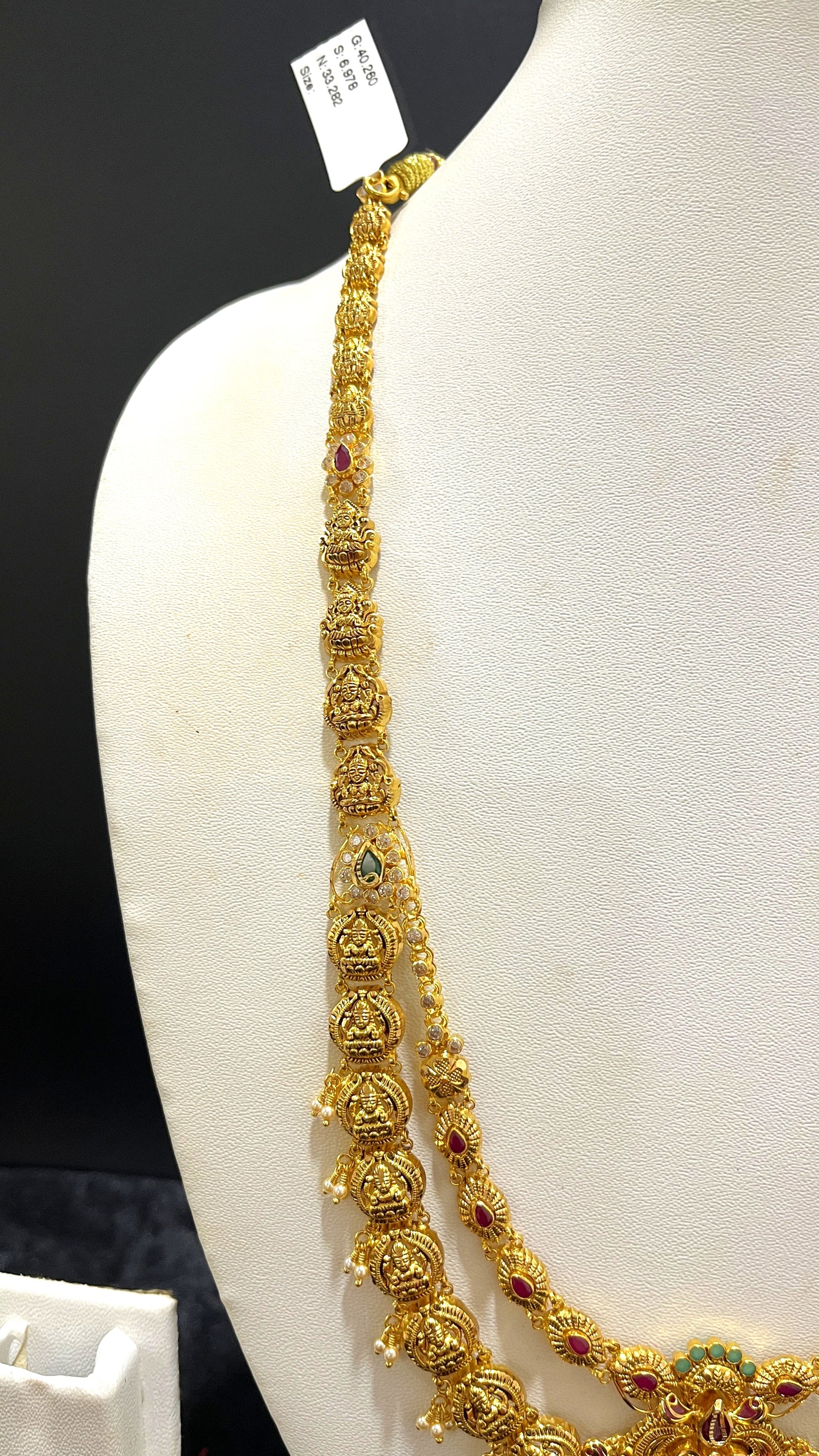 Saravana Jewellers 33.282gms HARAMS 22K Yellow Gold