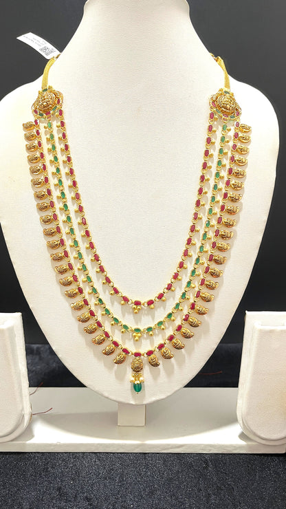 Saravana Jewellers 33.95gms HARAMS 22K Yellow Gold