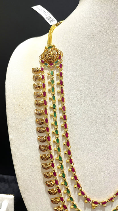 Saravana Jewellers 33.95gms HARAMS 22K Yellow Gold