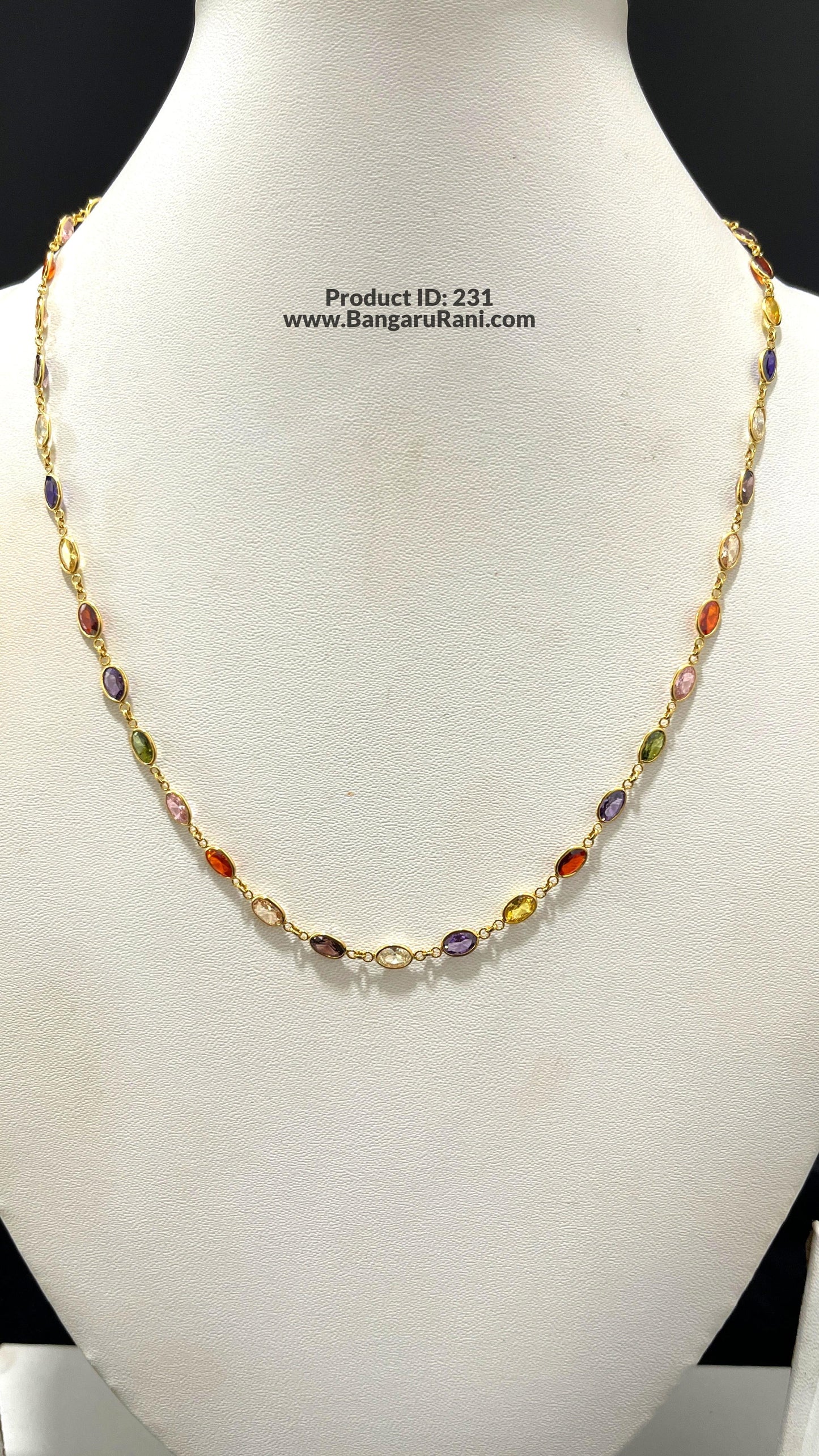 Saravana Jewellers 4.87gms GOLD NECKLACE 22K Yellow Gold