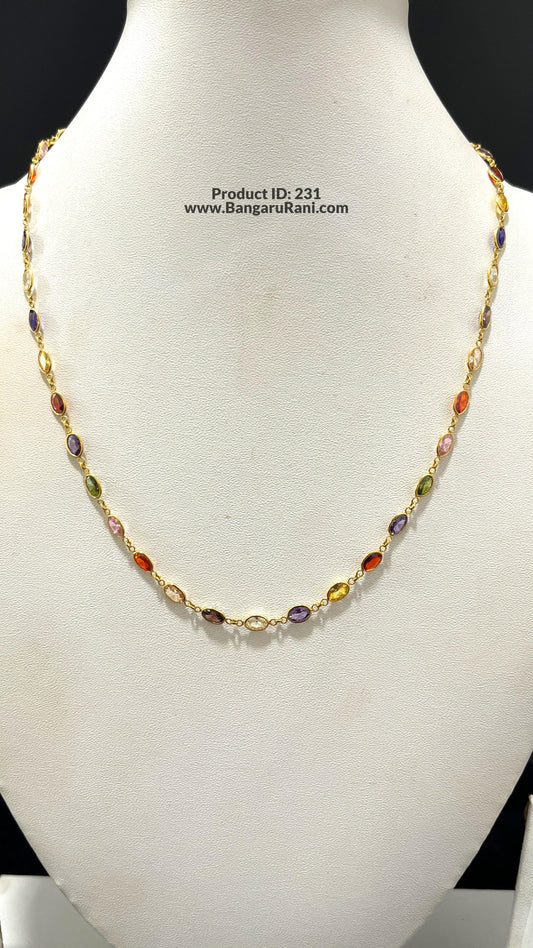 Saravana Jewellers 4.87gms GOLD NECKLACE 22K Yellow Gold