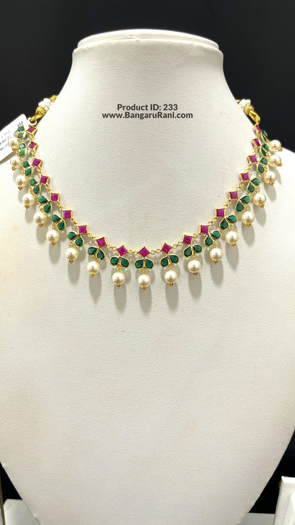Saravana Jewellers 5.99gms GOLD NECKLACE 22K Yellow Gold