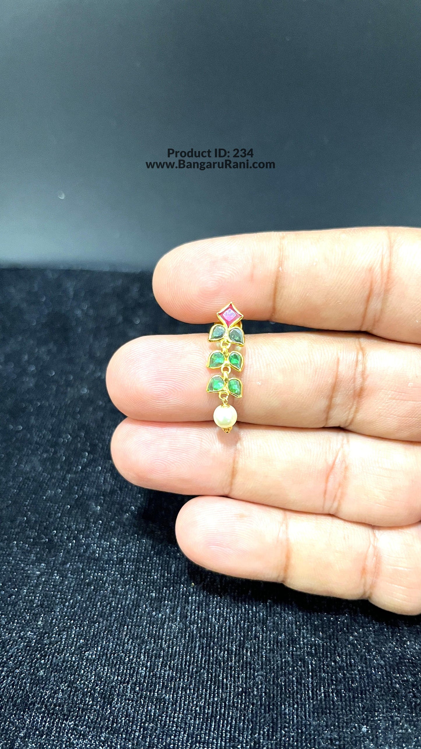 Saravana Jewellers 2.39gms GOLD EARRINGS 22K Yellow Gold