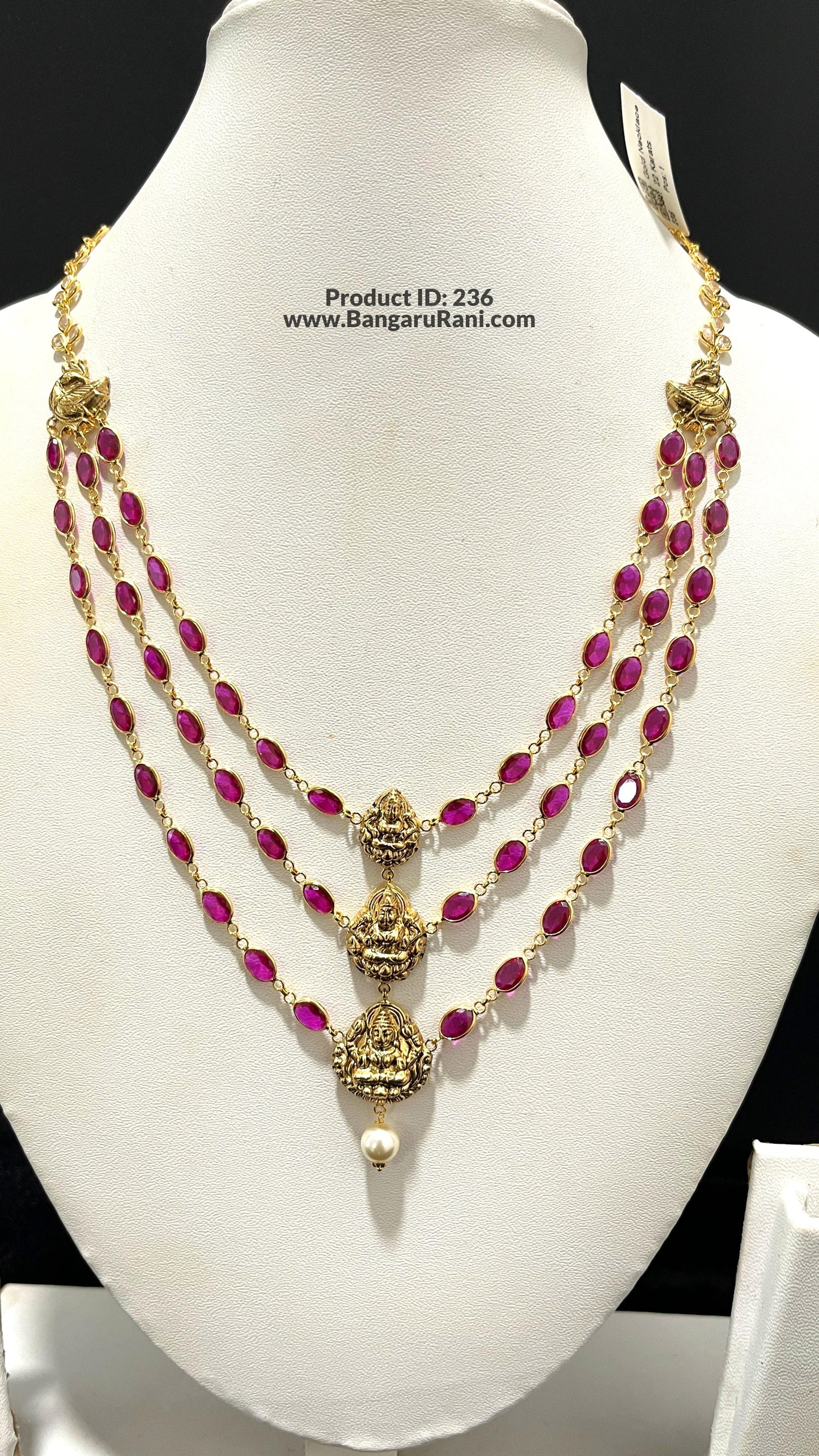 Saravana Jewellers 13.21gms GOLD NECKLACE 22K Yellow Gold