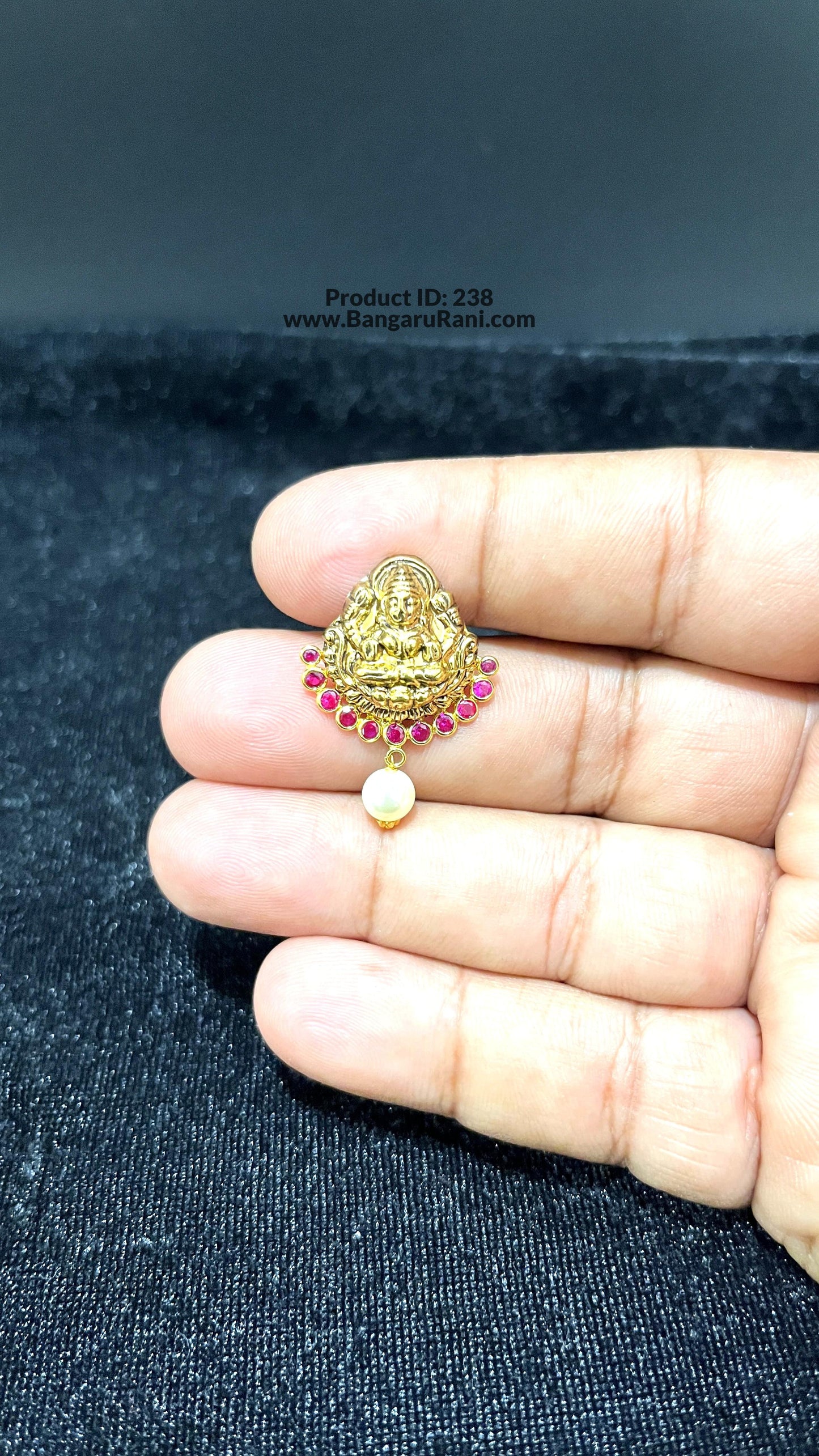 Saravana Jewellers 3.85gms GOLD EARRINGS 22K Yellow Gold