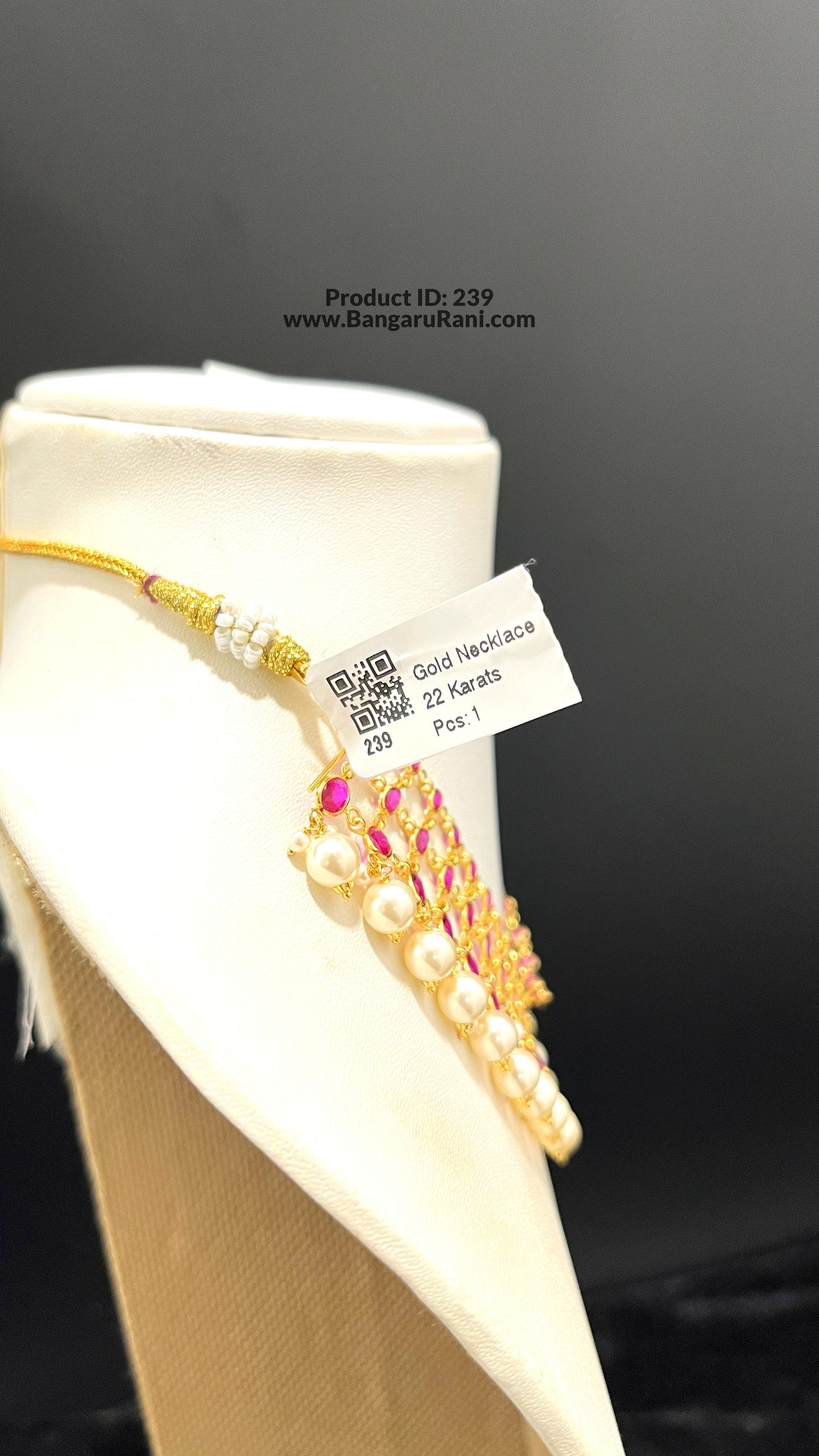 Saravana Jewellers 12.37gms GOLD NECKLACE 22K Yellow Gold