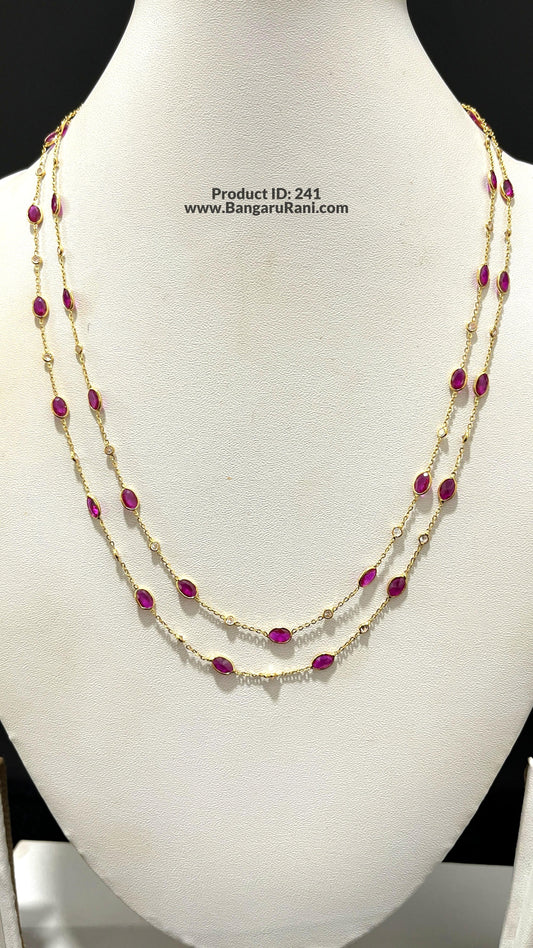 Saravana Jewellers 5.68gms GOLD NECKLACE 22K Yellow Gold