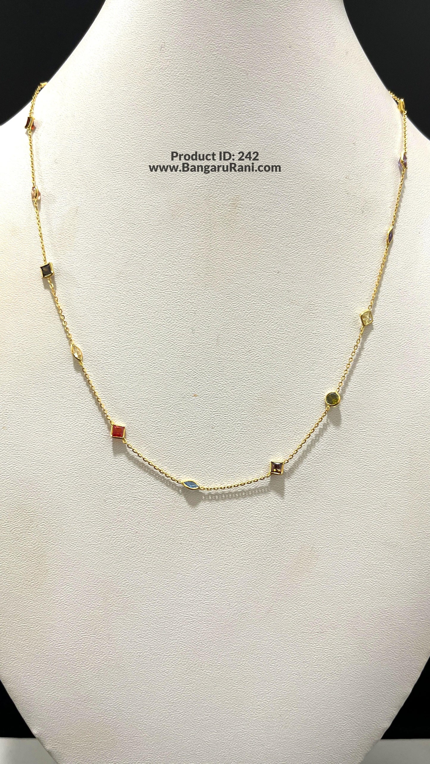 Saravana Jewellers 3.06gms GOLD NECKLACE 22K Yellow Gold