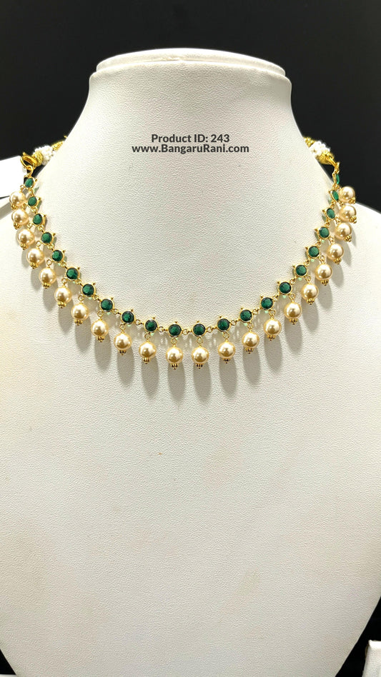 Saravana Jewellers 4.38gms GOLD NECKLACE 22K Yellow Gold