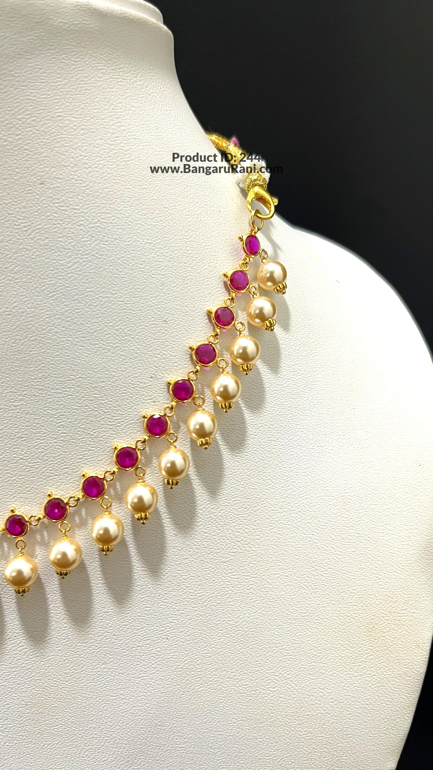 Saravana Jewellers 4.43gms GOLD NECKLACE 22K Yellow Gold