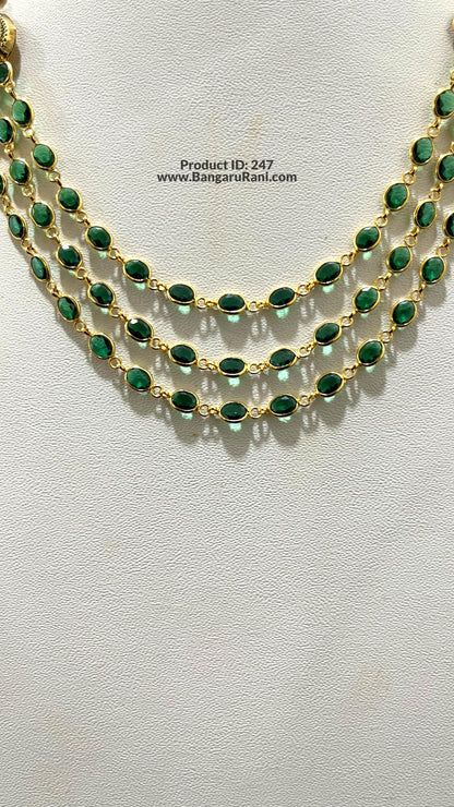 Saravana Jewellers 8.06gms GOLD NECKLACE 22K Yellow Gold