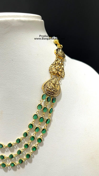 Saravana Jewellers 8.06gms GOLD NECKLACE 22K Yellow Gold