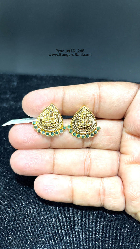 Saravana Jewellers 3.19gms GOLD EARRINGS 22K Yellow Gold