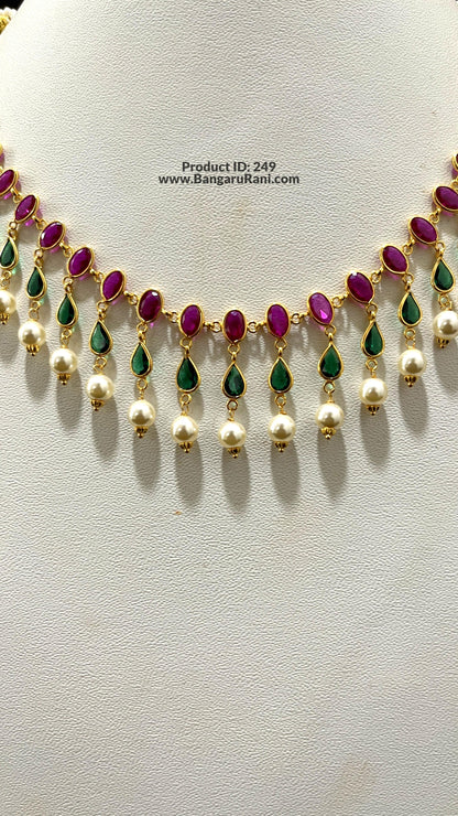 Saravana Jewellers 7.3gms GOLD NECKLACE 22K Yellow Gold