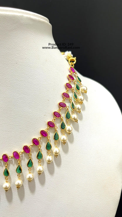 Saravana Jewellers 7.3gms GOLD NECKLACE 22K Yellow Gold