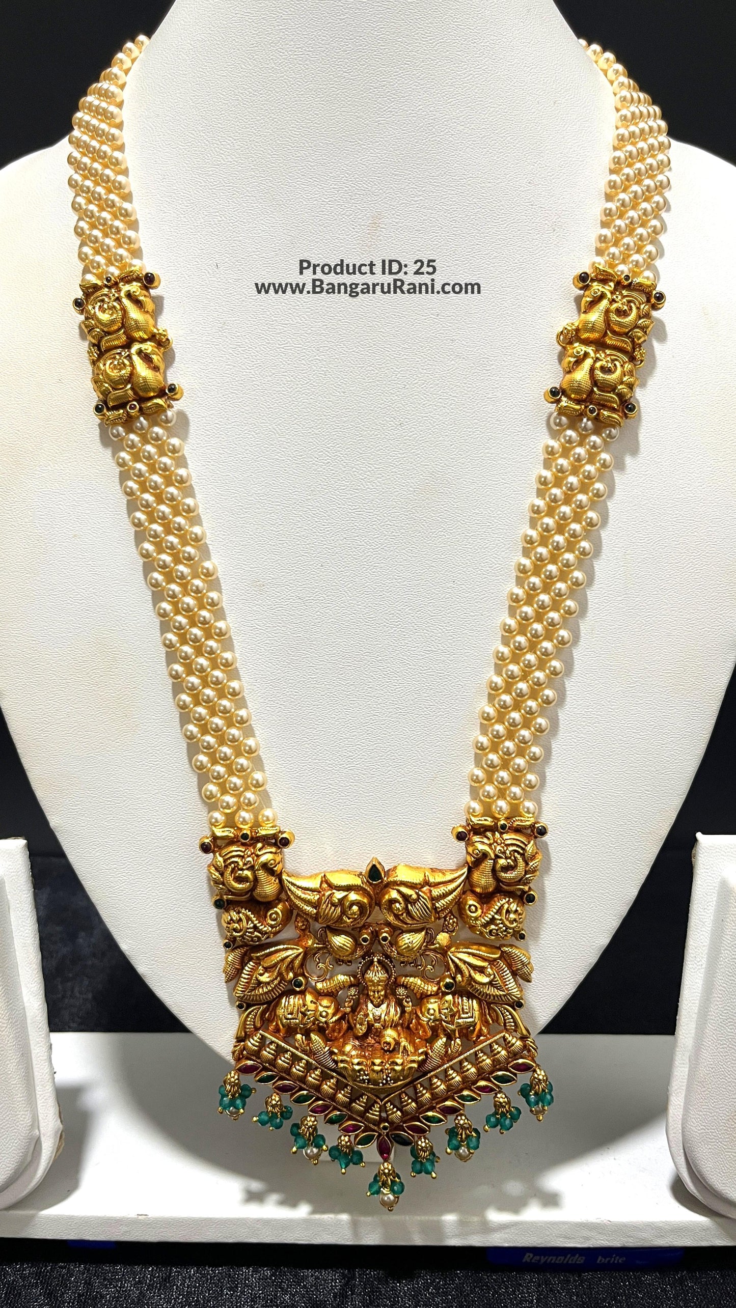 Saravana Jewellers 48.8gms SILVER HARAMS 916 Nakshi