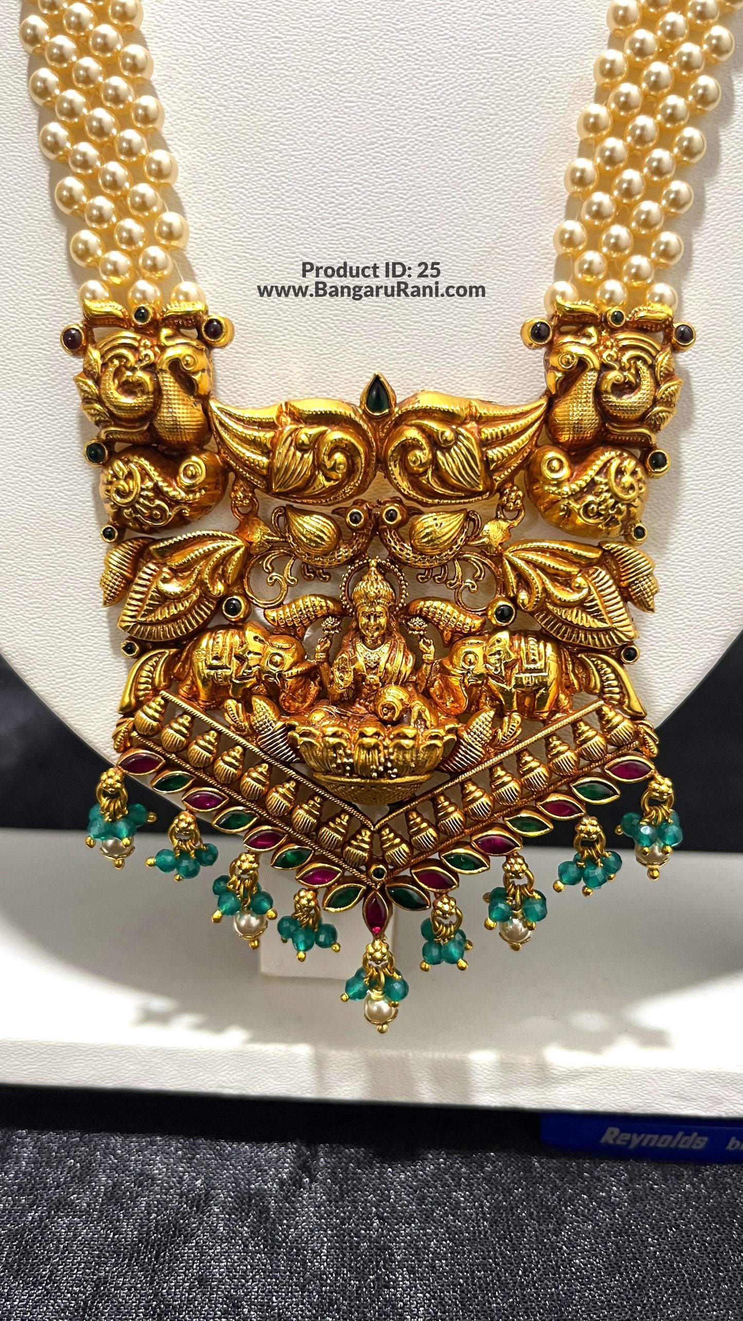 Saravana Jewellers 48.8gms SILVER HARAMS 916 Nakshi