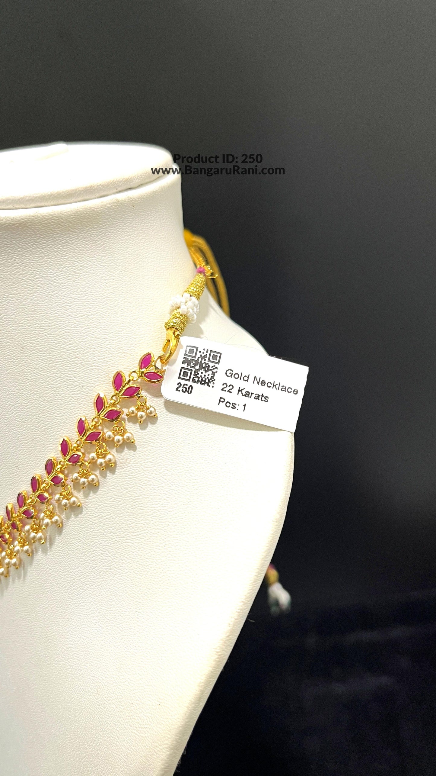 Saravana Jewellers 9.83gms GOLD NECKLACE 22K Yellow Gold