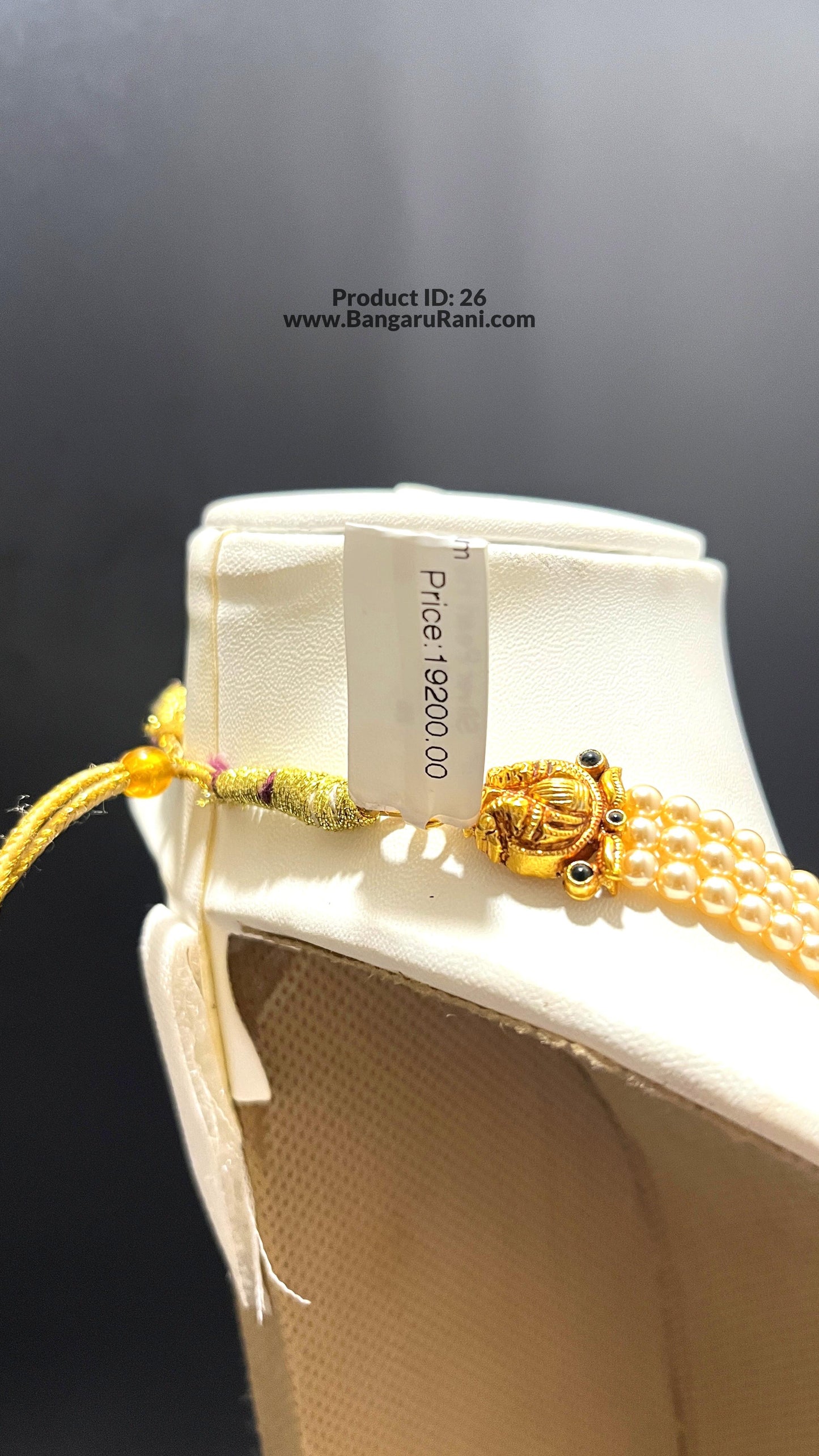 Saravana Jewellers 44.8gms SILVER HARAMS 916 Nakshi