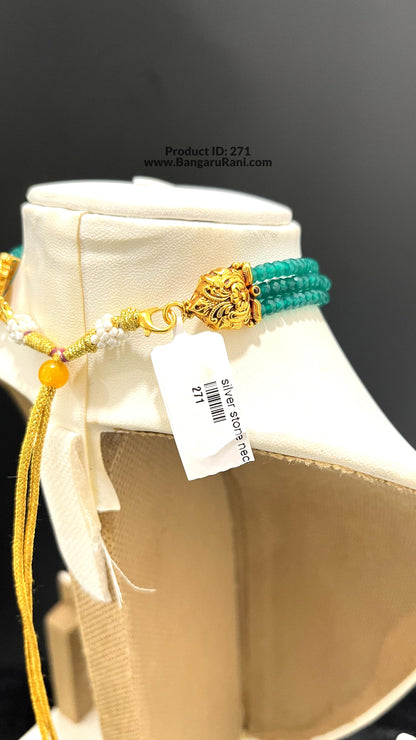 Saravana Jewellers SILVER beads-choker