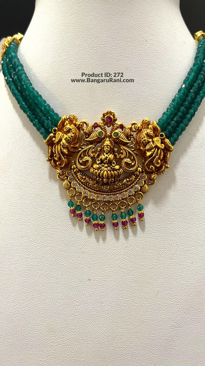 Saravana Jewellers SILVER beads-choker