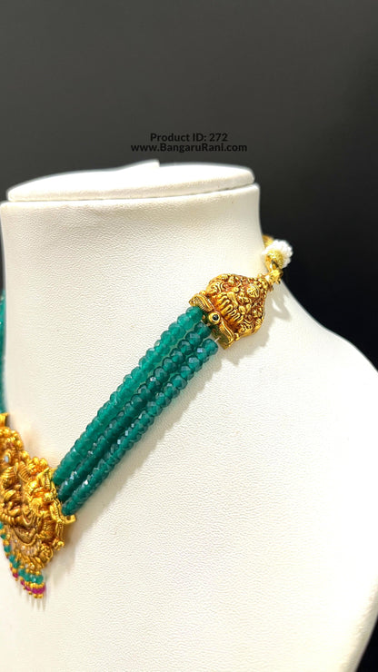 Saravana Jewellers SILVER beads-choker