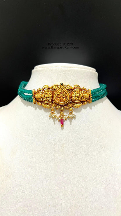 Saravana Jewellers SILVER beads-choker