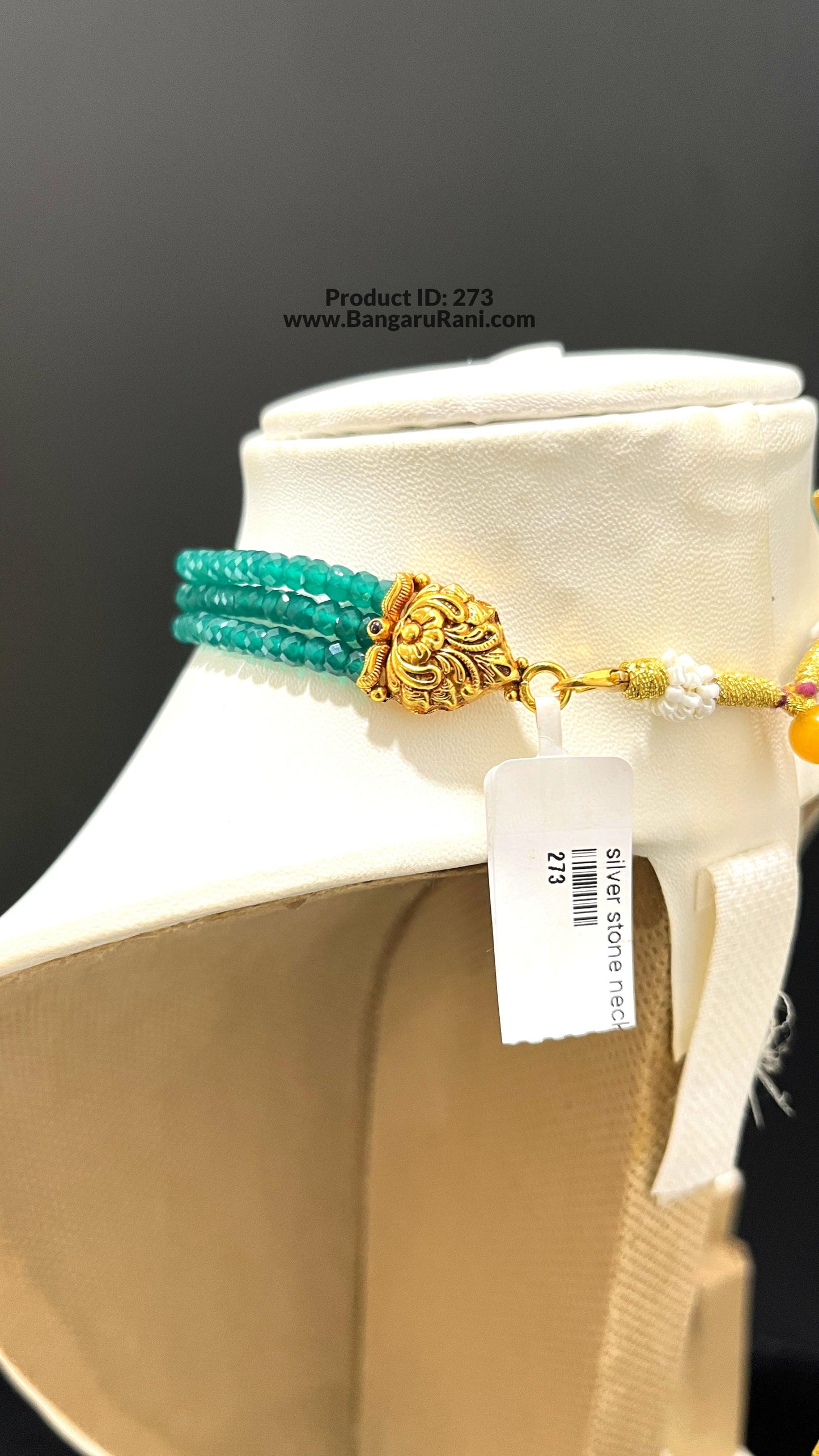 Saravana Jewellers SILVER beads-choker