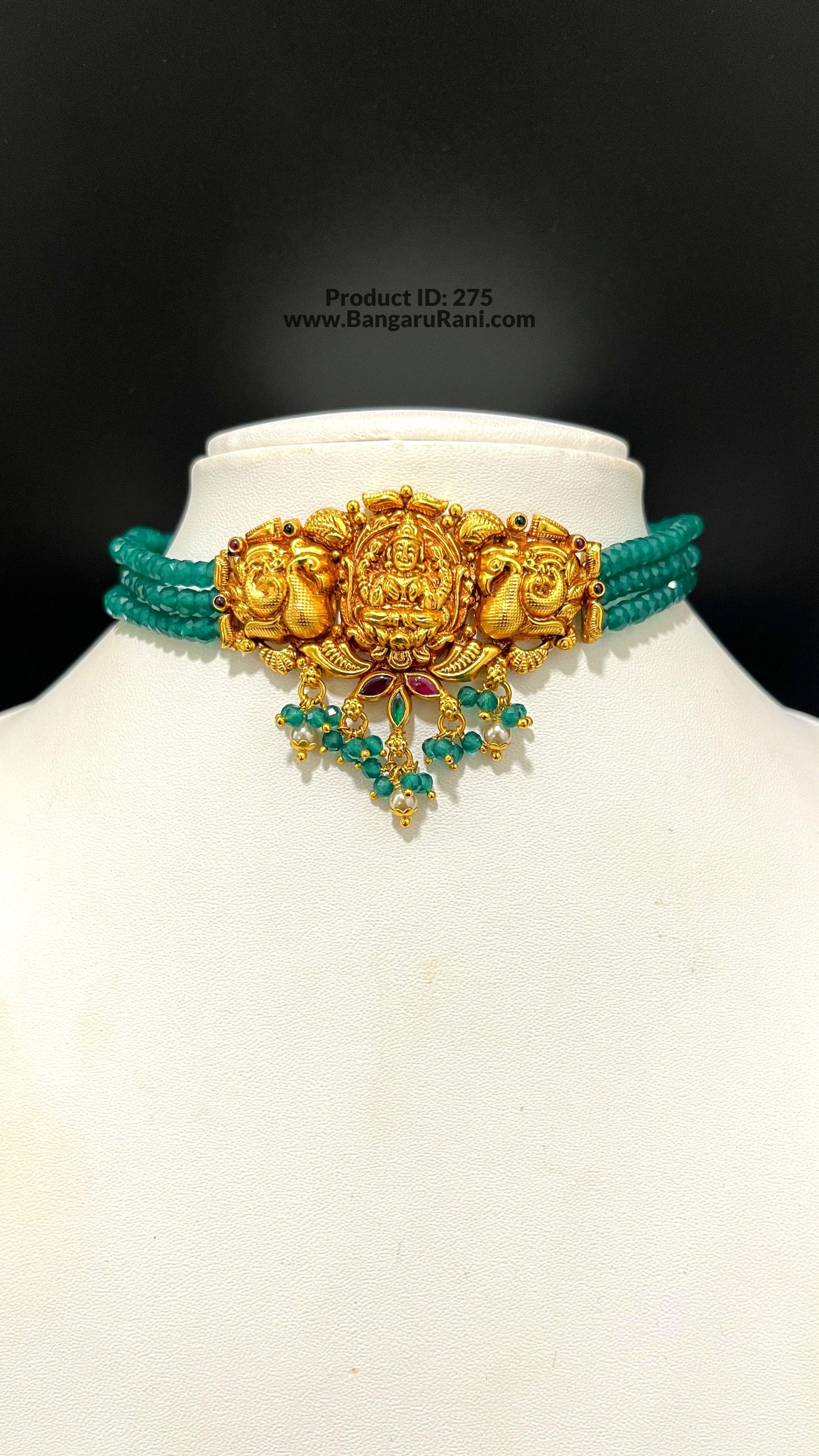 Saravana Jewellers SILVER beads-choker