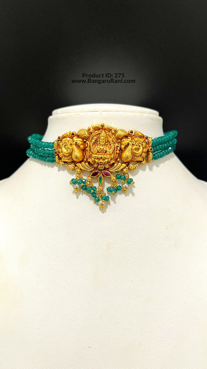 Saravana Jewellers SILVER beads-choker