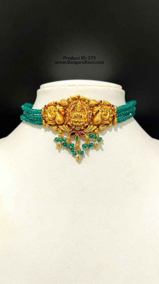 Saravana Jewellers SILVER beads-choker