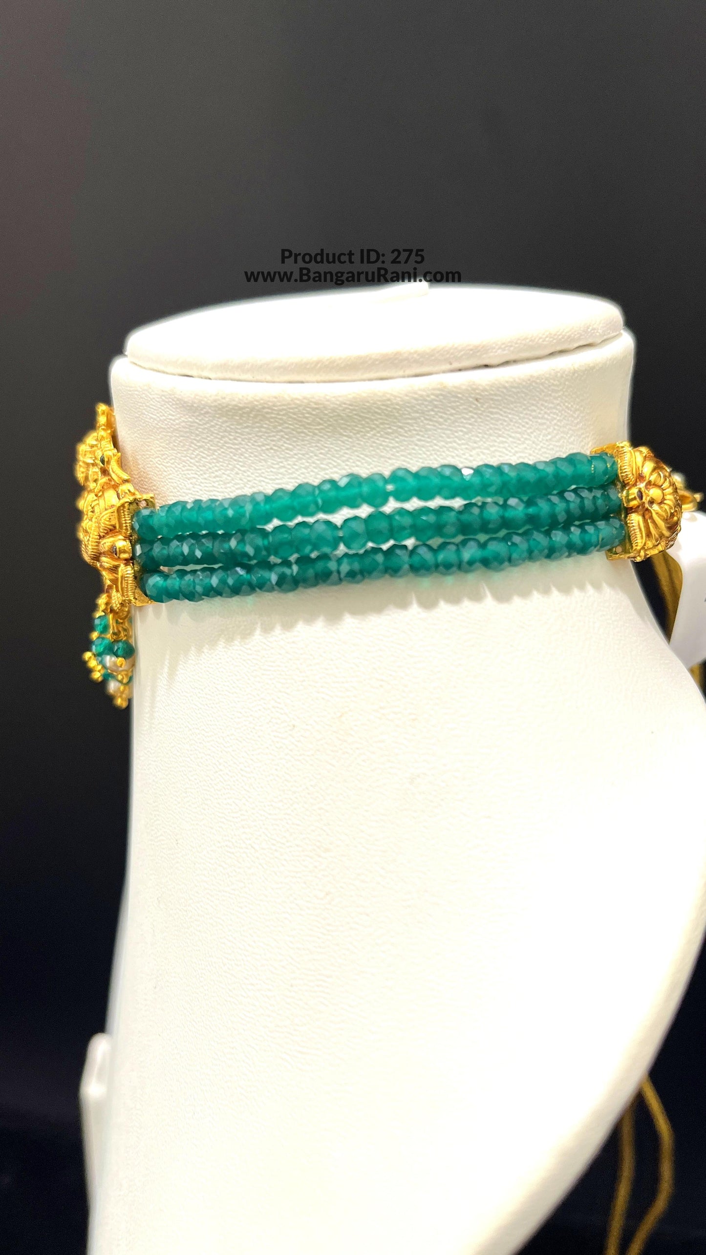 Saravana Jewellers SILVER beads-choker