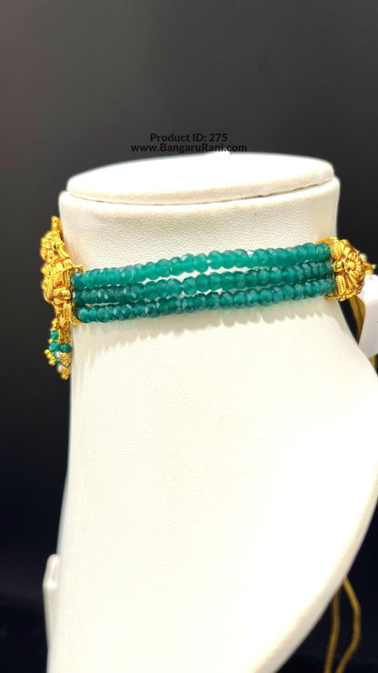 Saravana Jewellers SILVER beads-choker