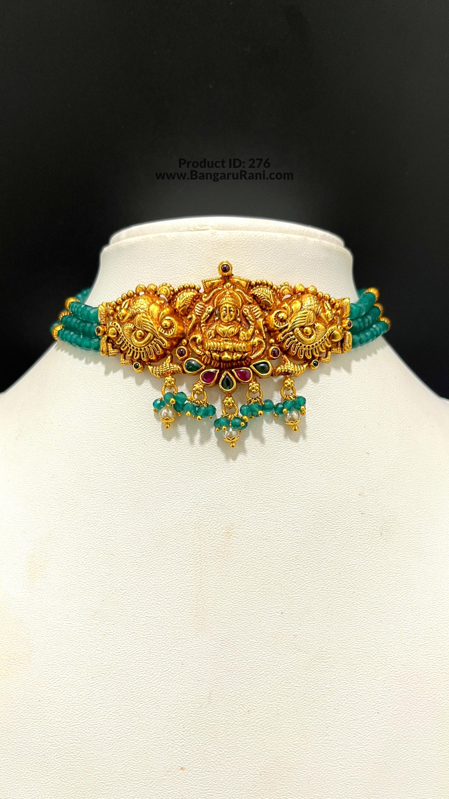 Saravana Jewellers SILVER beads-choker