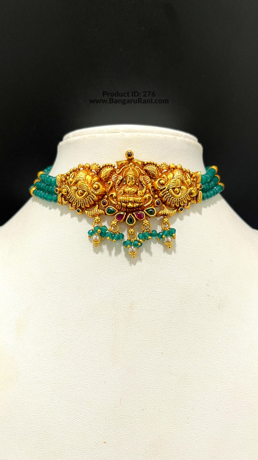 Saravana Jewellers SILVER beads-choker