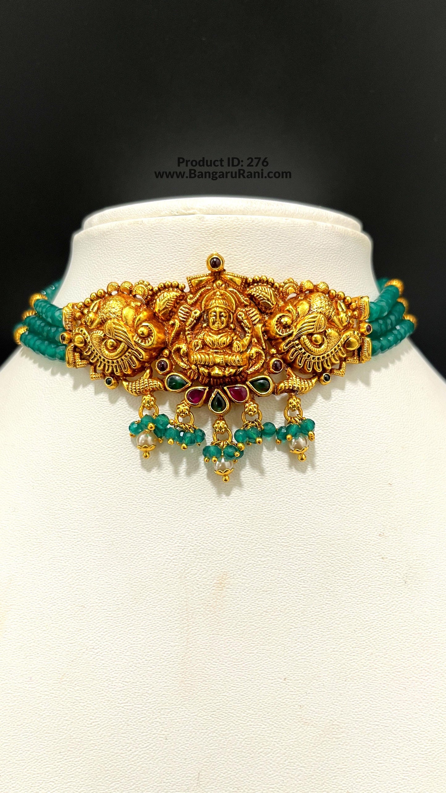 Saravana Jewellers SILVER beads-choker