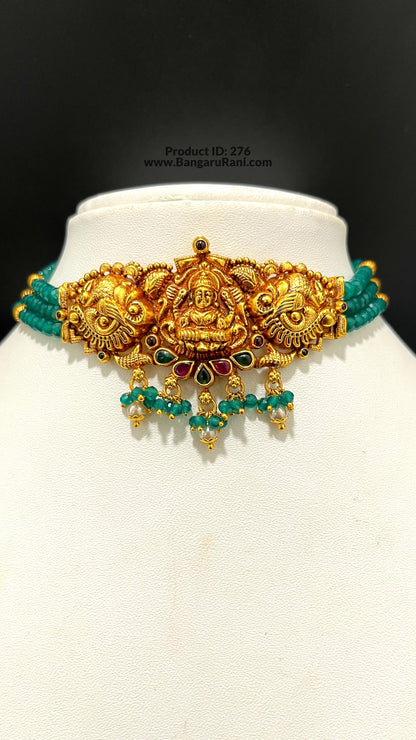Saravana Jewellers SILVER beads-choker