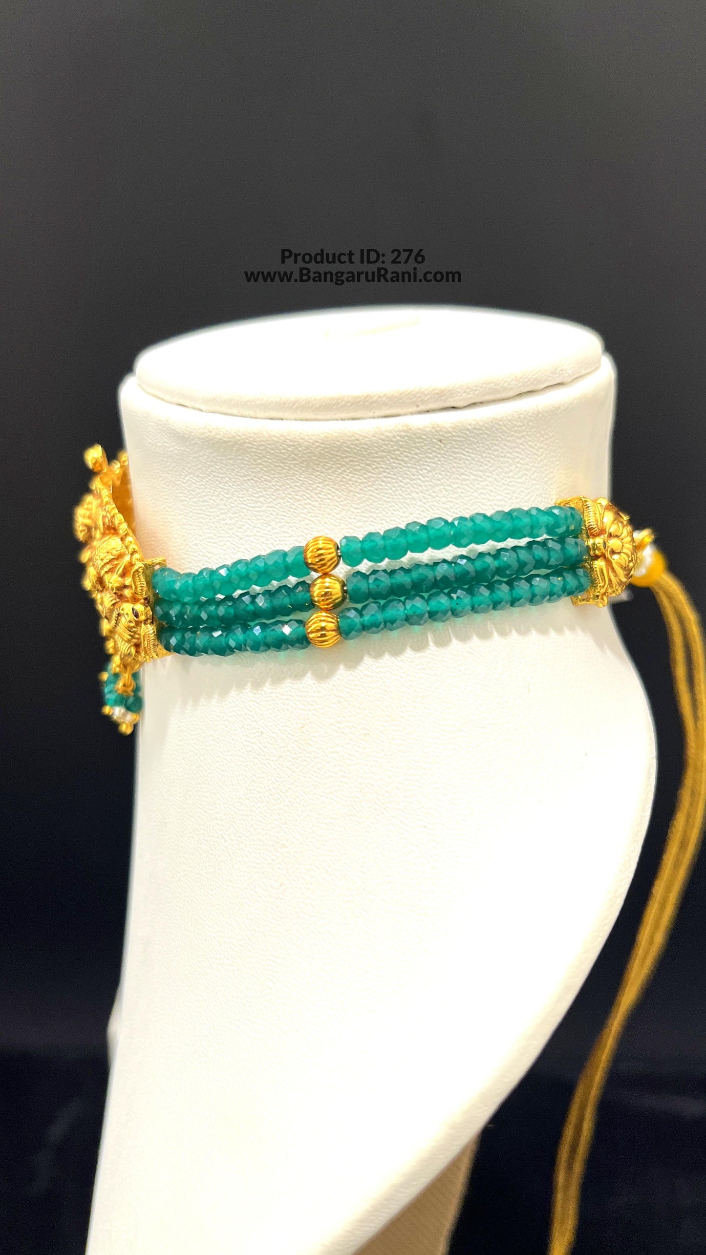 Saravana Jewellers SILVER beads-choker