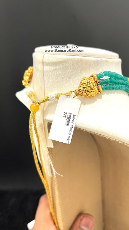 Saravana Jewellers SILVER beads-choker
