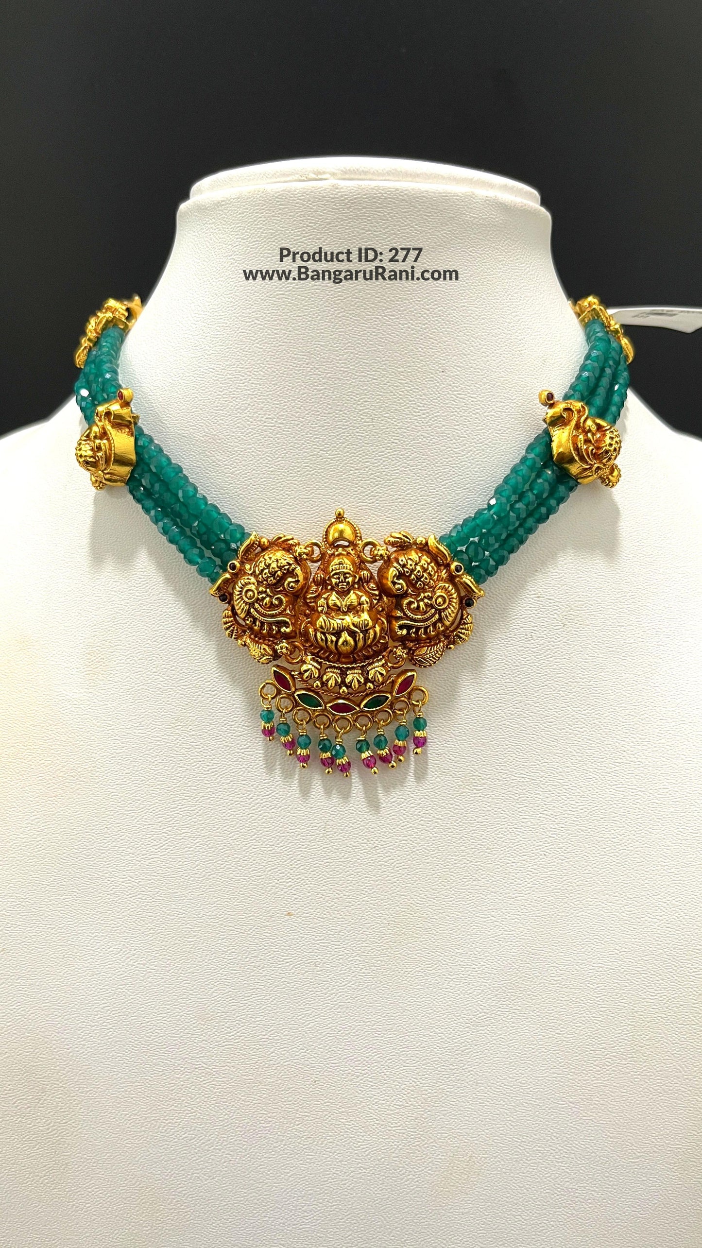 Saravana Jewellers SILVER beads-choker